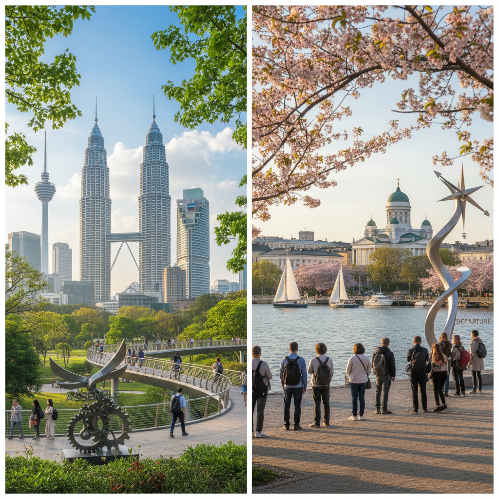 吉隆坡 ✈ 赫尔辛基