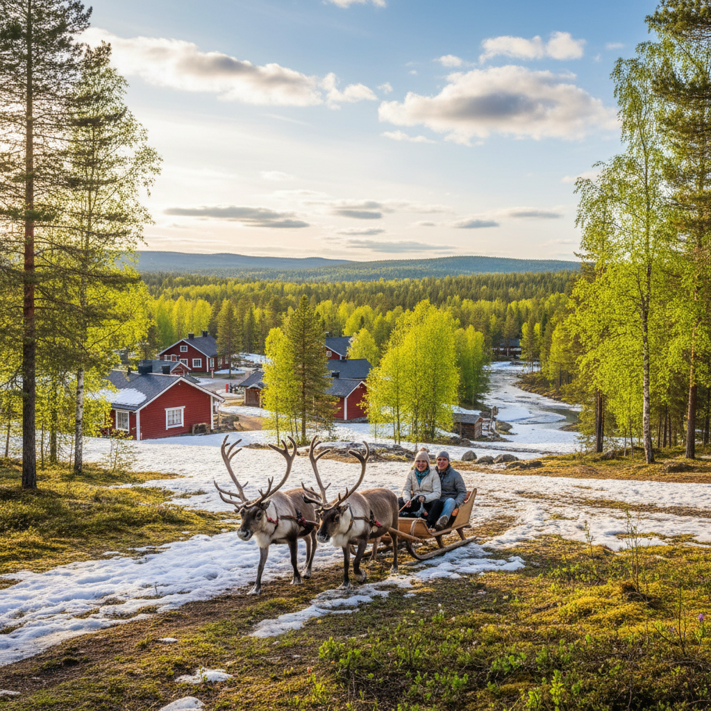 萨利色尔卡(约3hr 45min) 🚃 罗瓦涅米