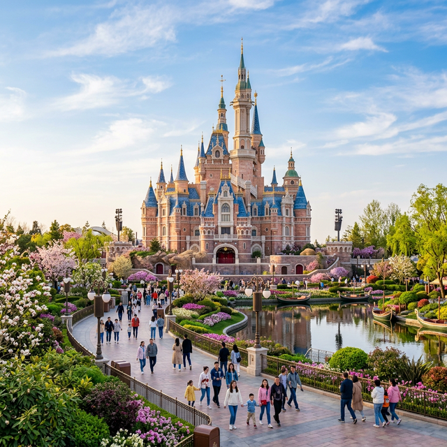 上海 🚌 迪士尼乐园