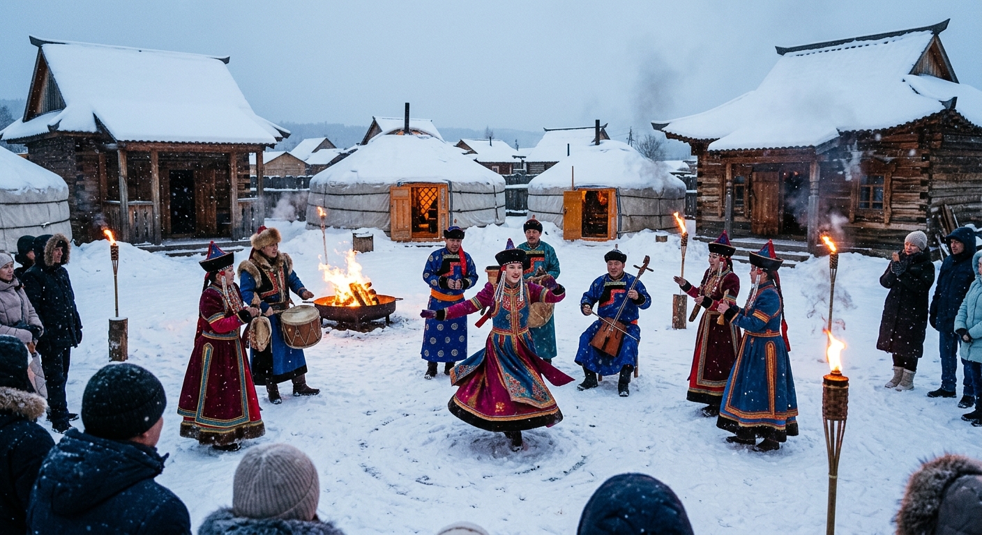 奥尔洪岛 → 伊尔库茨克（长途驾驶）