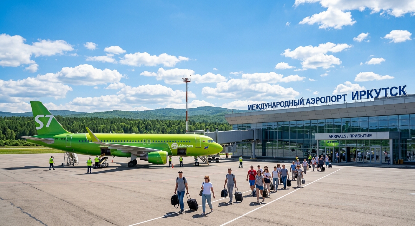出发 ✈ 伊尔库茨克