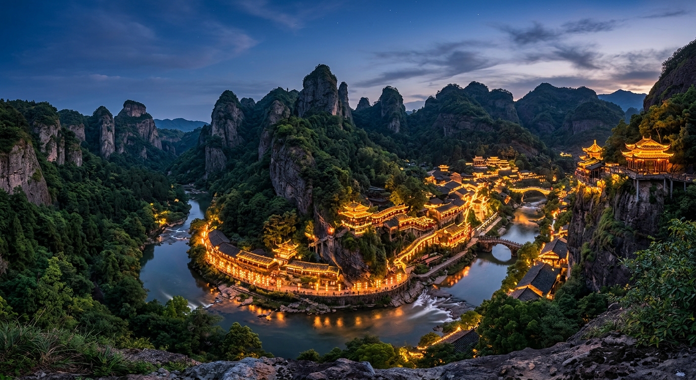 望仙谷峡谷