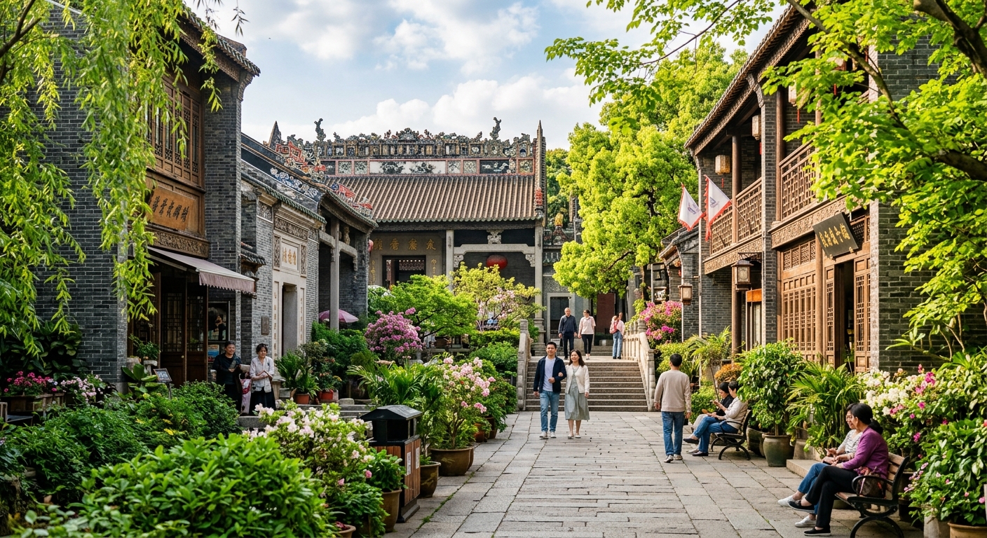 珠海(约1hr) 🚃 中山/佛山