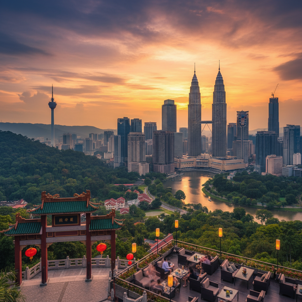 抵达吉隆坡