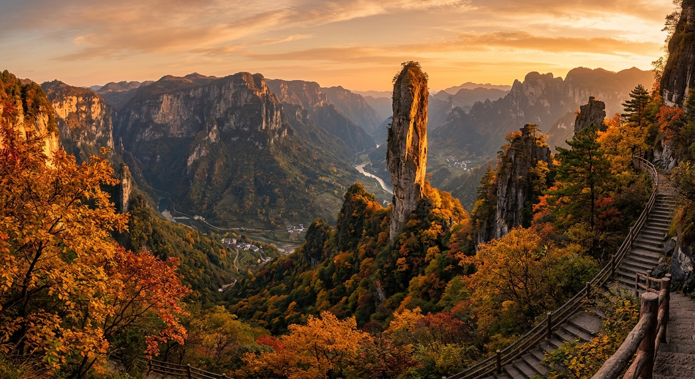 恩施大峡谷一炷香