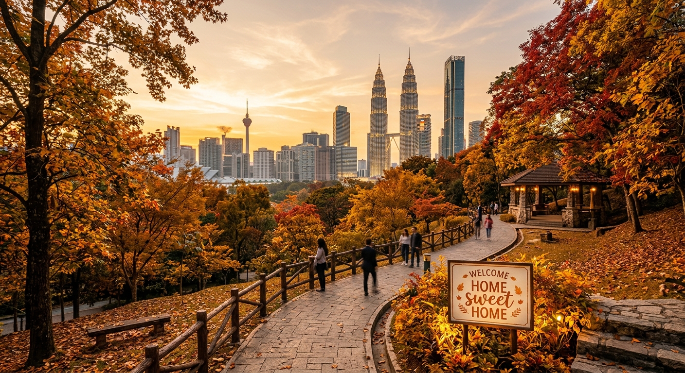 抵达吉隆坡