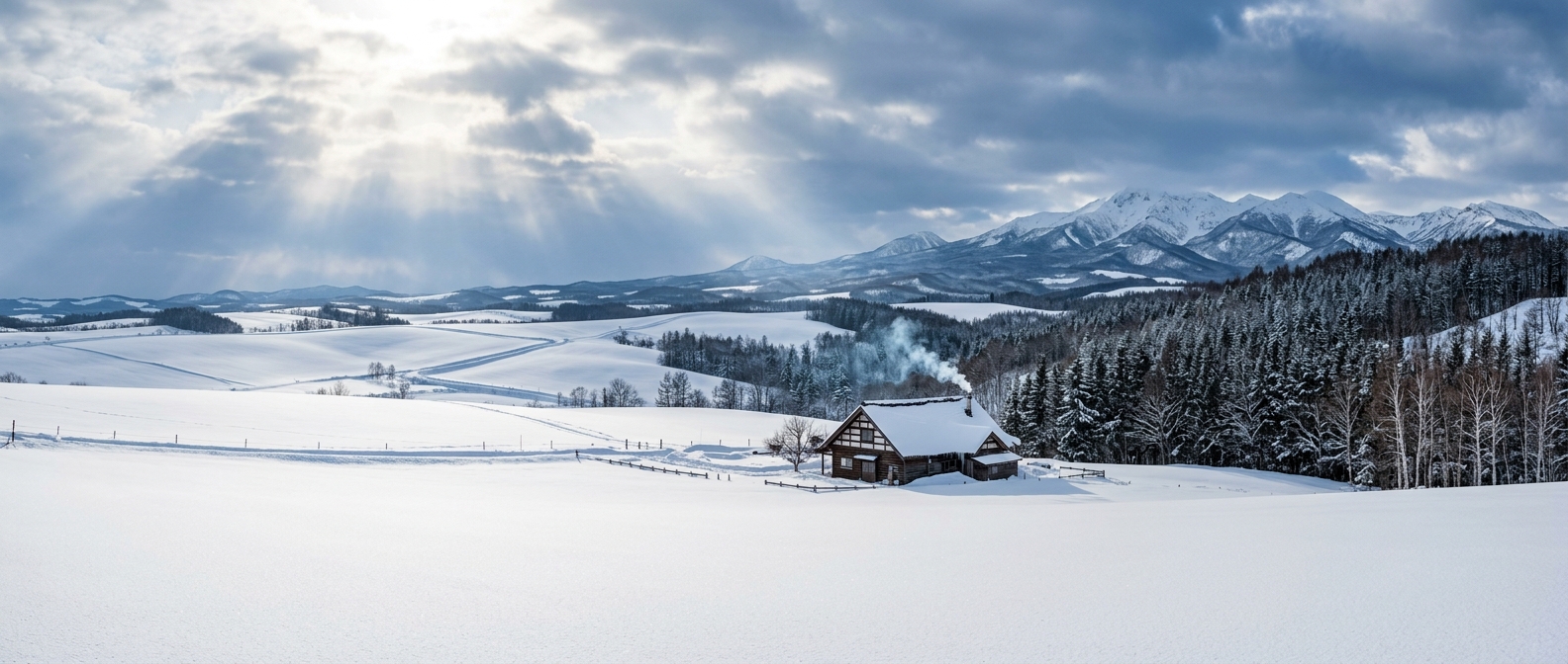 北海道雪景