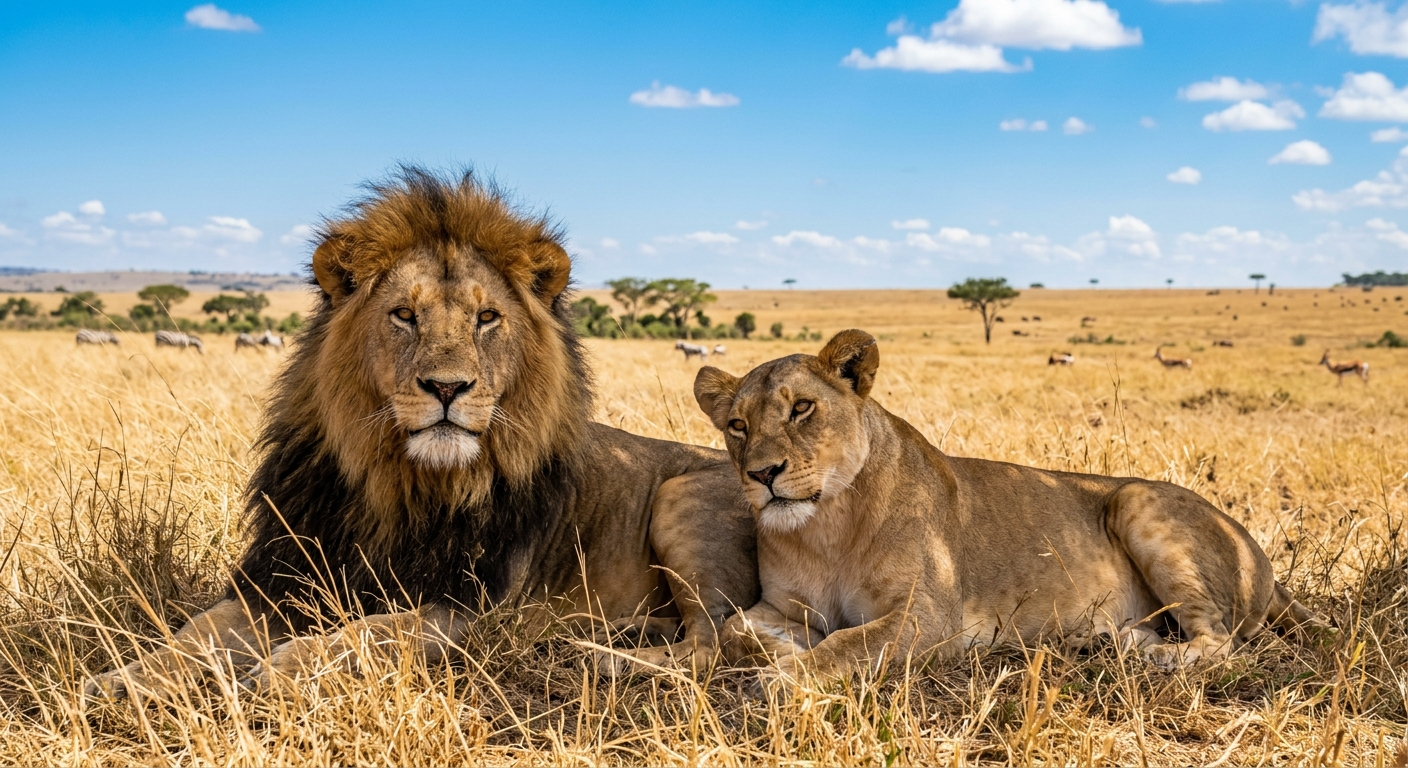 Maasai Mara Lions