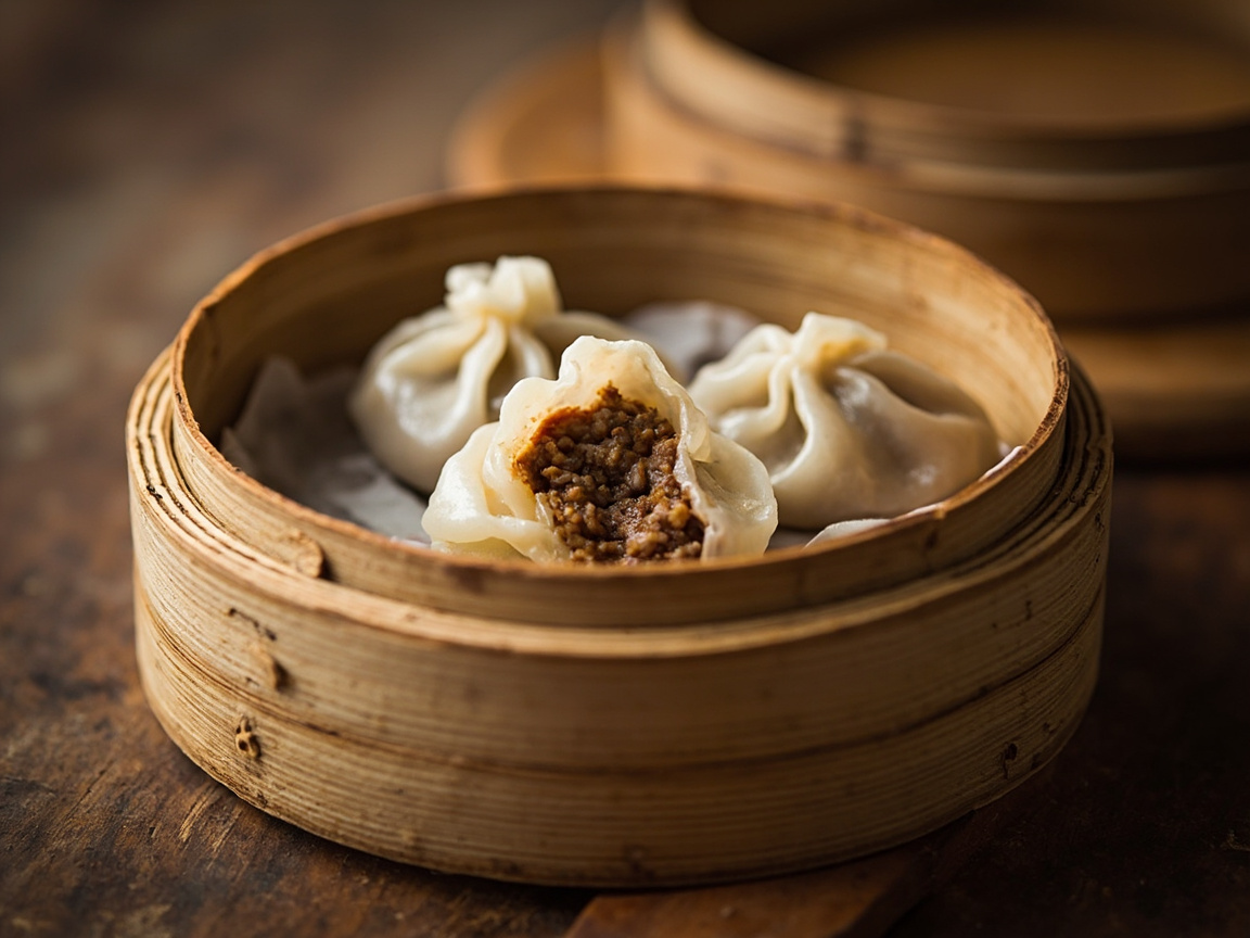 蒙古羊肉蒸饺